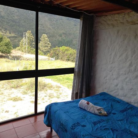Hospedaje Y Camping Del Rio Monguí Eksteriør billede