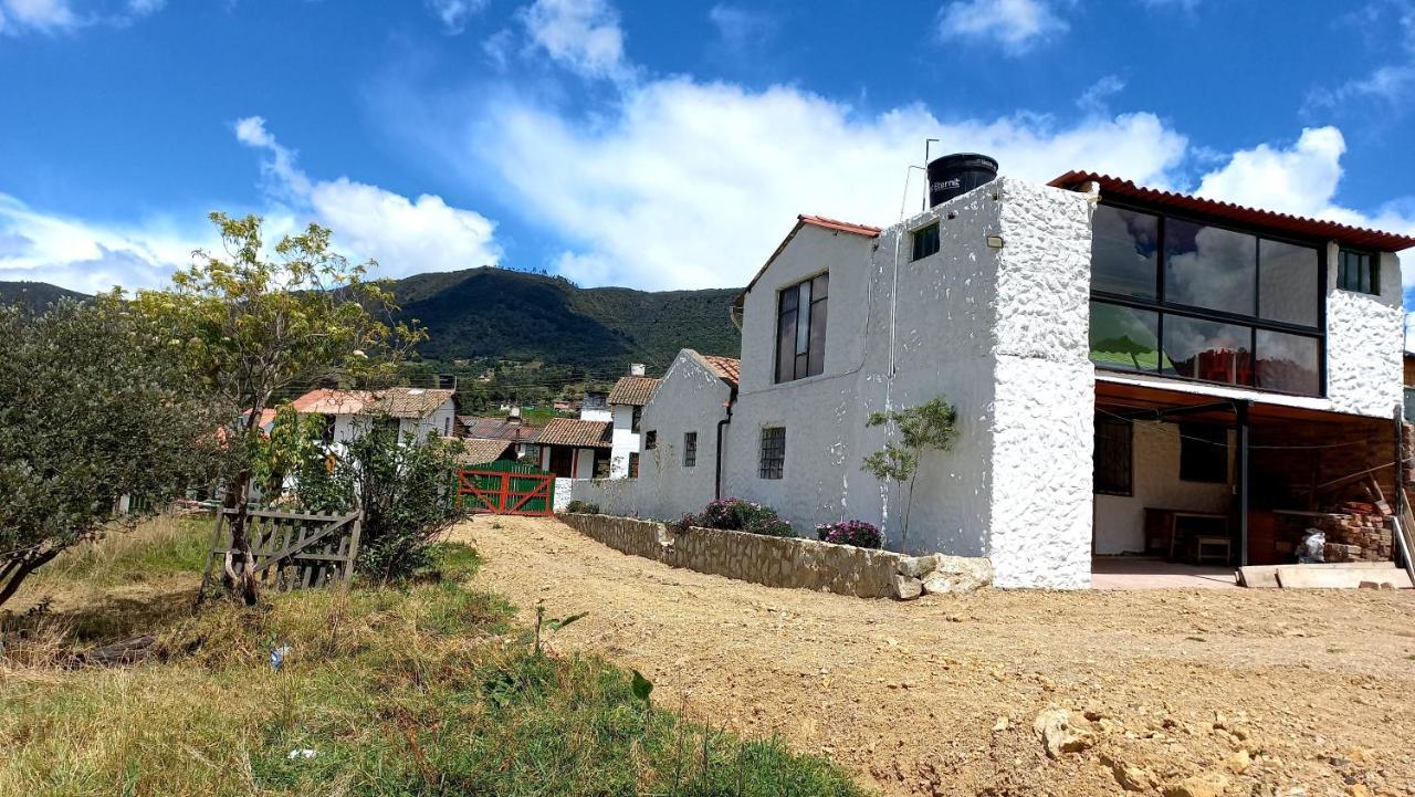 Hospedaje Y Camping Del Rio Monguí Eksteriør billede