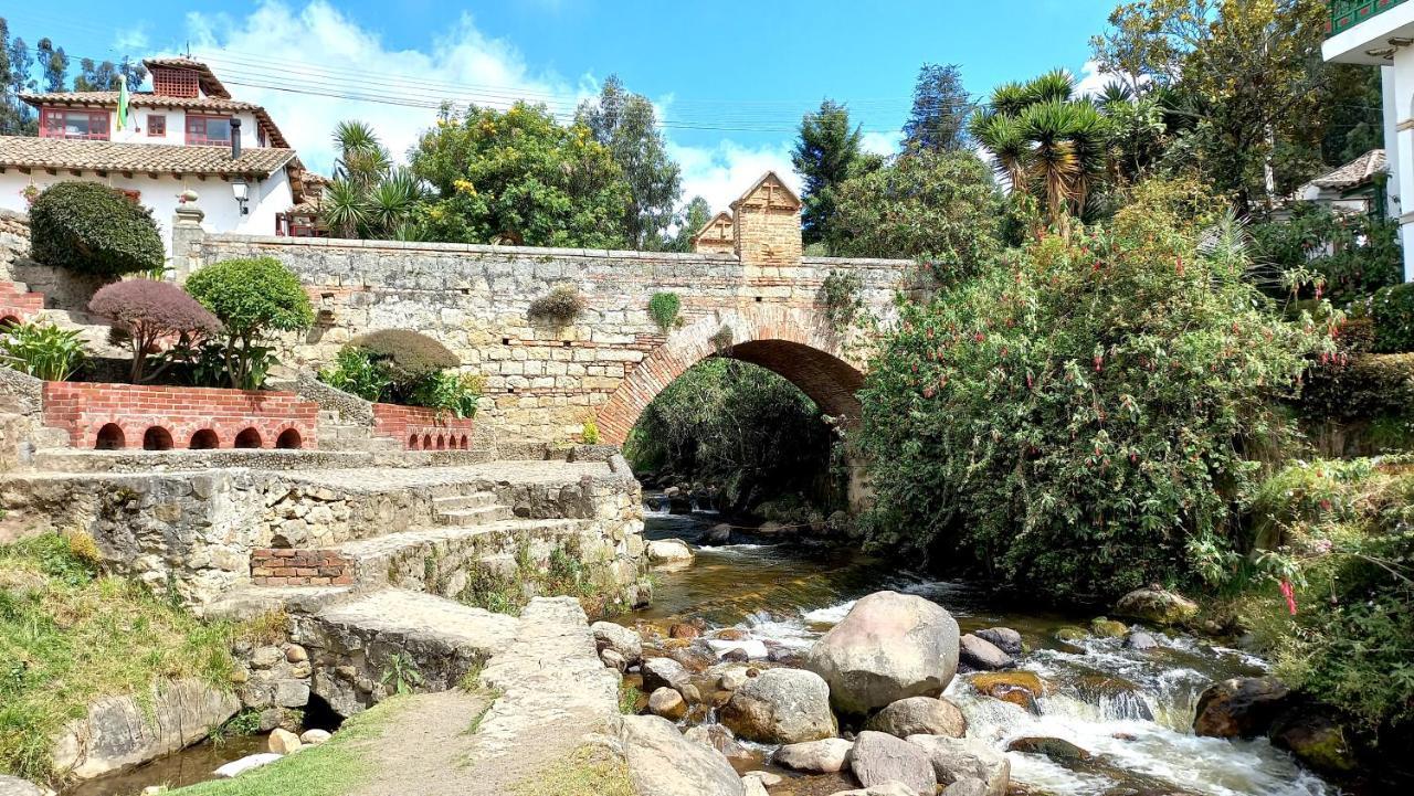 Hospedaje Y Camping Del Rio Monguí Eksteriør billede
