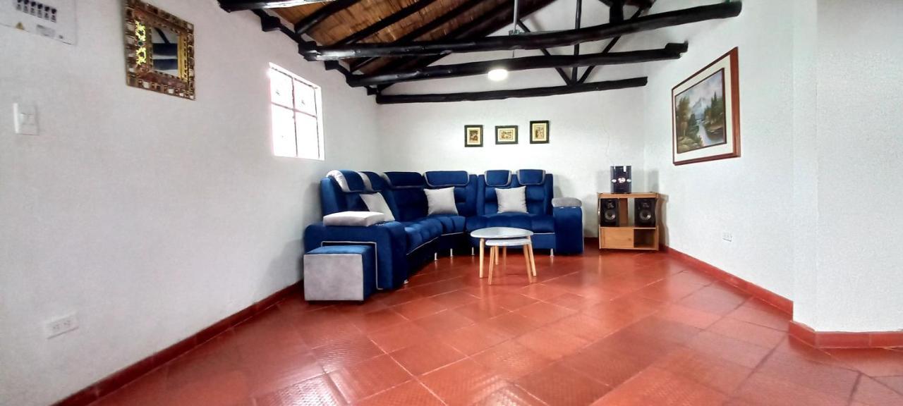 Hospedaje Y Camping Del Rio Monguí Eksteriør billede