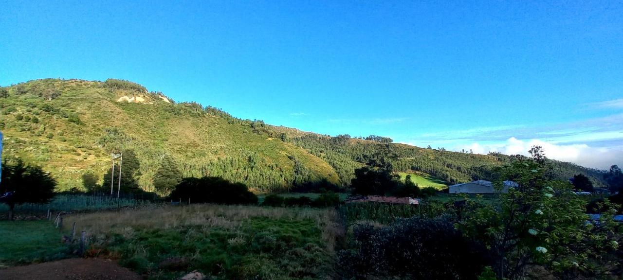Hospedaje Y Camping Del Rio Monguí Eksteriør billede