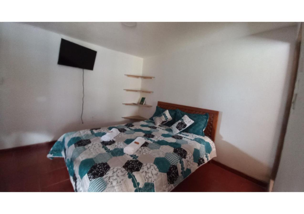 Hospedaje Y Camping Del Rio Monguí Eksteriør billede