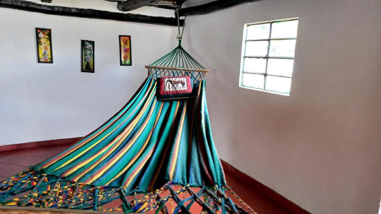Hospedaje Y Camping Del Rio Monguí Eksteriør billede