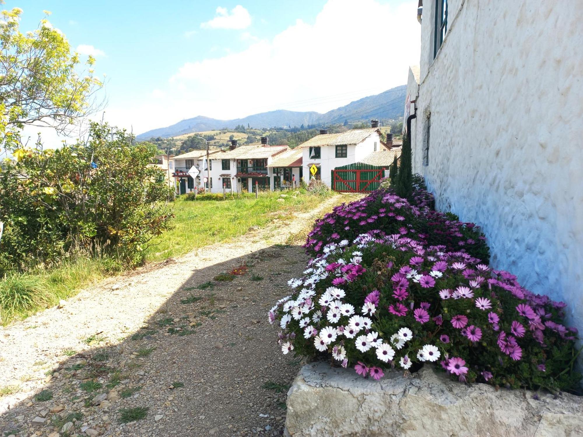 Hospedaje Y Camping Del Rio Monguí Eksteriør billede